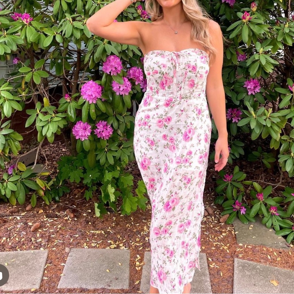 Floral MIDI Dress